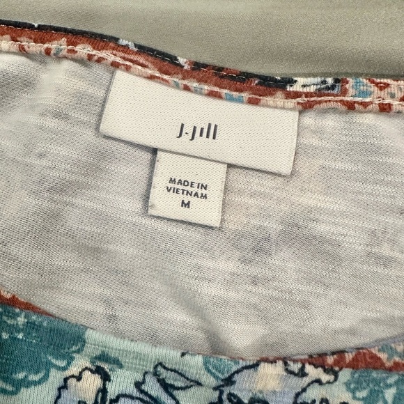 J. Jill Blue and Black Sleeveless Sundress - Picture 2 of 7